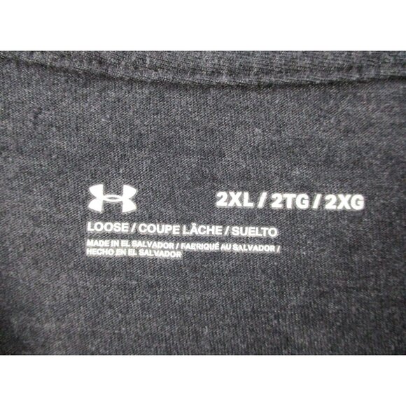 Under Armour El Paso Chihuahuas Graphic T-Shirt 2XL Loose Fit Short Sleeve Charc - Picture 4 of 9